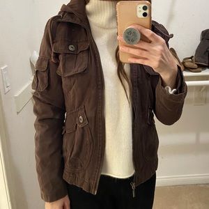 Jack by BB Dakota Brown Utility Jacket